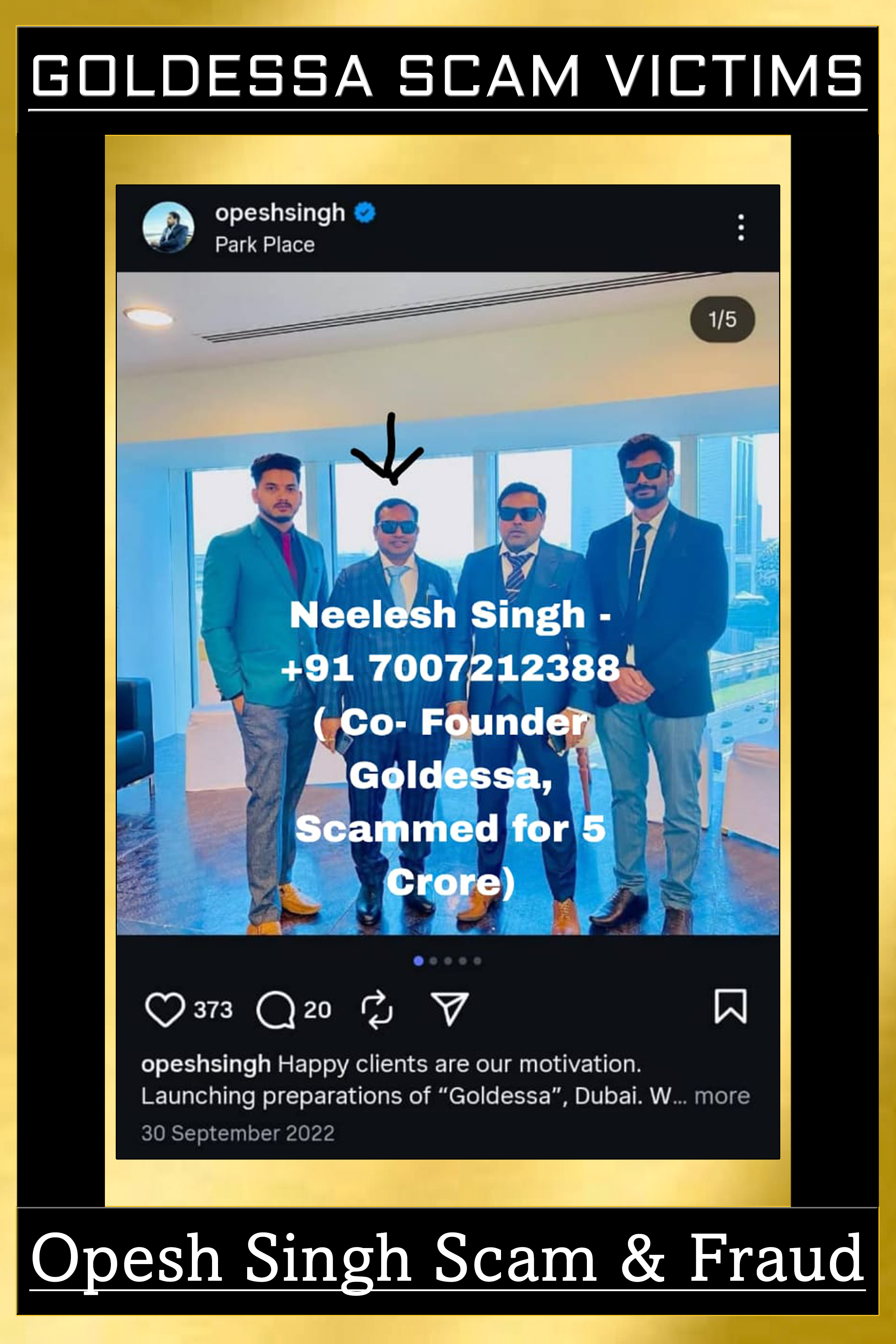 Opesh Store Scam Victims