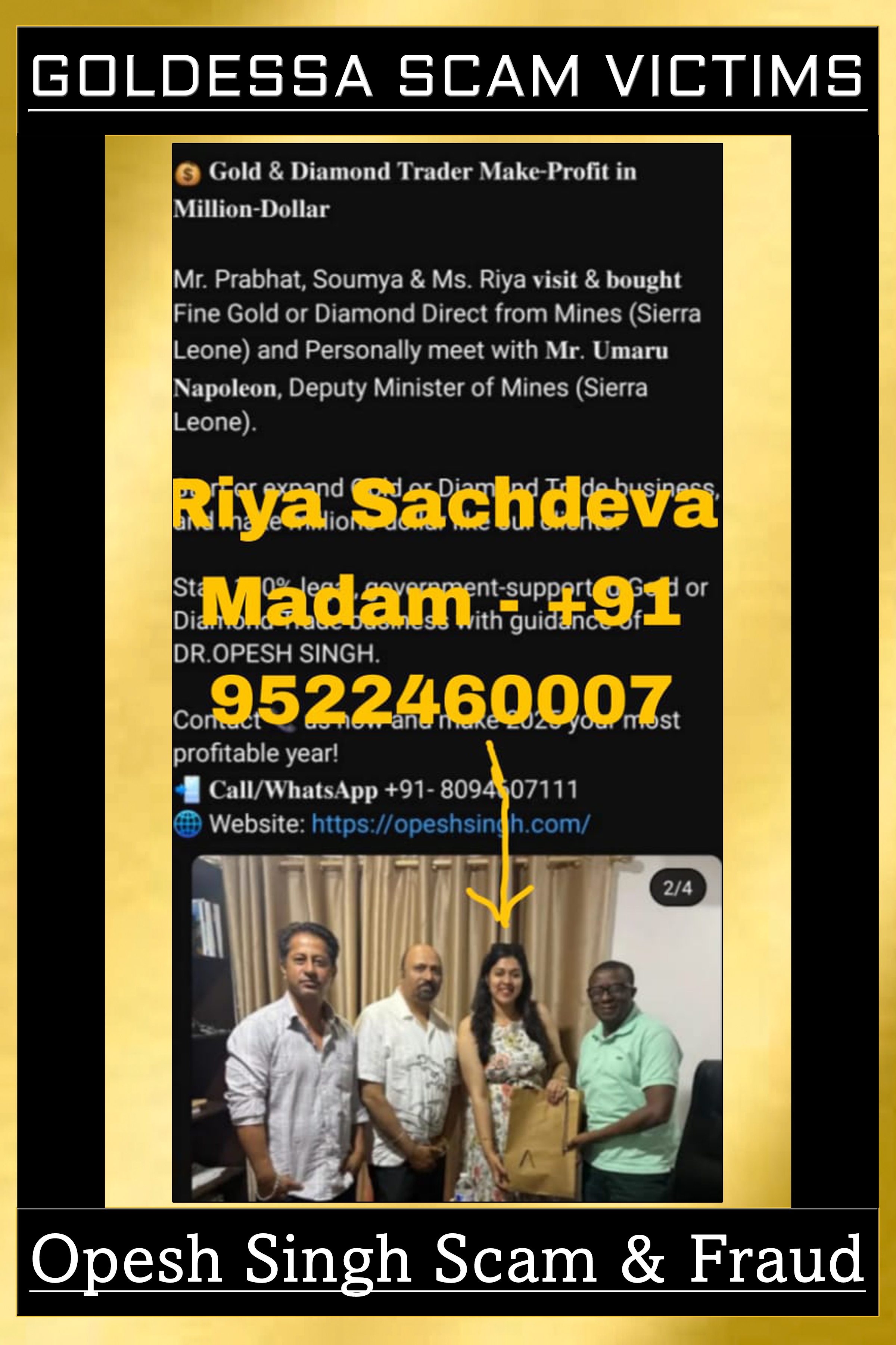 Opesh Store Scam Victims
