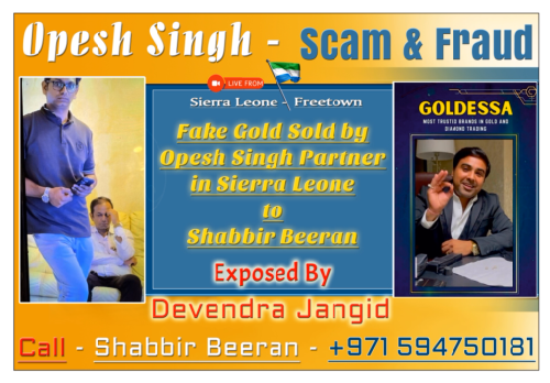 Opesh Store Scam & fraud
